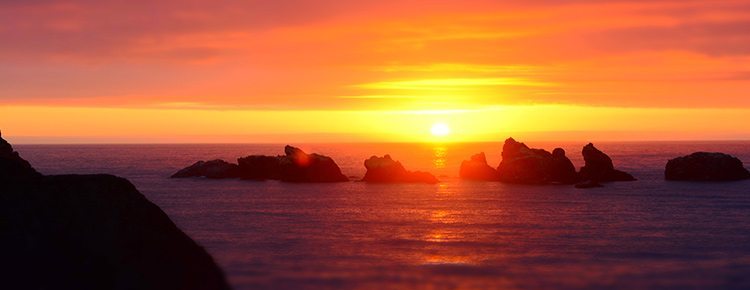 atardecer