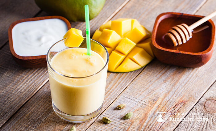 Vaso de Mango Lassi