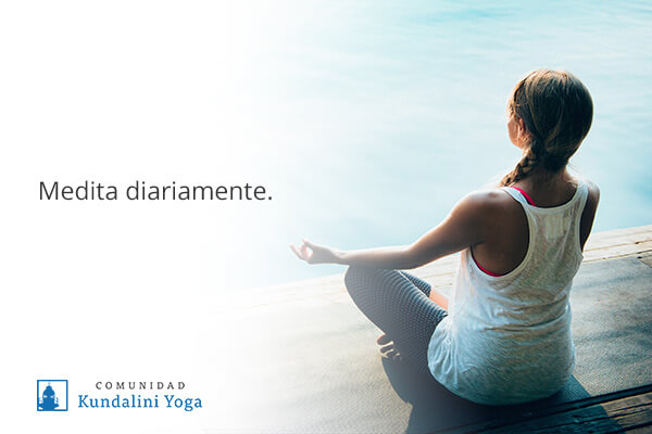 medita diariamente