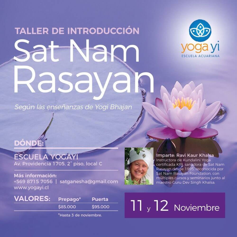 Ravi 11 y 12 Nov. Yogayi.