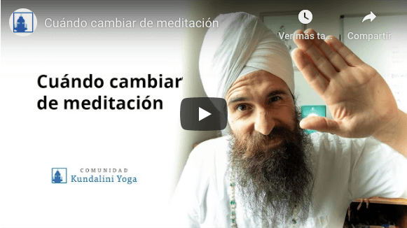Cuando cambiar de meditación